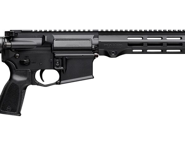 Maxim Defense  MD15 Duty 5.56 NATO 16″ Black Nitride Threaded Barrel, Black Anodized Aluminum Receiver w/Picatinny Rail, M-LOK Handguard, B5 Bravo Black Polymer Stock, Black Polymer Grip