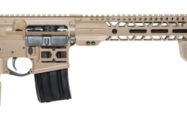 Cnc Firearms CNCFXN6 Faxon FF-15 Limited Edition 6mm ARC 16″ Black Nitride Gunner Barrel, Flat Dark Earth Cerakote Aluminum Receiver w/Picatinny Rail, M-LOK Handguard, Magpul DT Flat Dark Earth Polyme