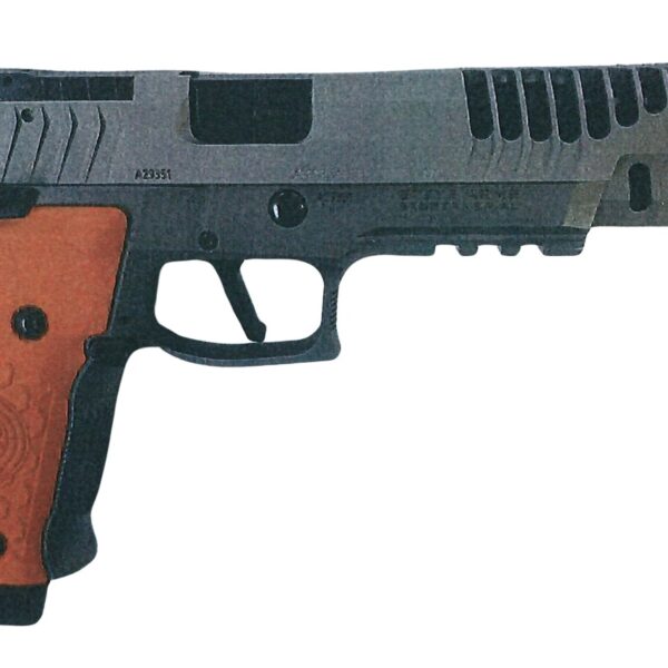 Steyr Arms ATC6ROCK ATC Rock 9mm Luger 20+1 6″ Black Barrel, Black Steel Lightening Cut/Optic Cut/Serrated Slide, Black Stainless Steel Frame w/Beavertail & Picatinny Rail