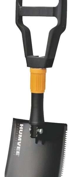 CAMP HMV-SHOVEL02 HUMVEE FOLD SHOVEL SAWTOOTH BLK