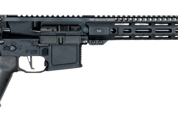 San Tan Tactical STT15-R-556-16 STT-15  5.56 NATO 16″ Black Anodized Aluminum Receiver w/Picatinny Rail, M-LOK Handguard, Black Polymer Mil-Spec 6 Position Buffer Tube, Black Magpul Grip, Ambidextrous