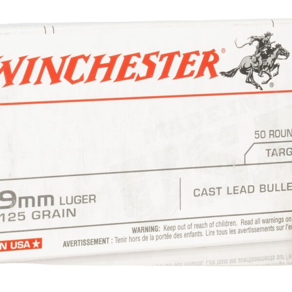WIN USA9MM125 9MM USA TARGET CLB 125GR   50/10