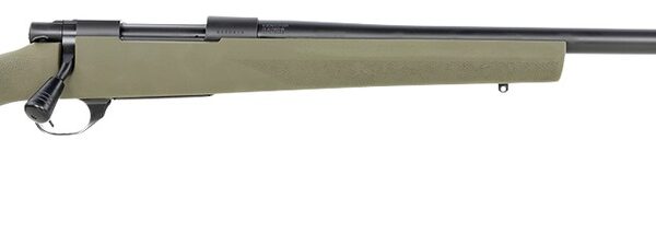 Howa HGR25CRHBG 1500 Hogue 25 Creedmoor 5+1 24″ Matte Black Threaded Steel Barrel, Drilled & Tapped Receiver, Green Hogue OverMolded Synthetic Stock, Right Hand