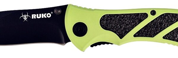 RUKO RUK0061HG     440A 3-1/4″HIVIZ GRN FOLDING