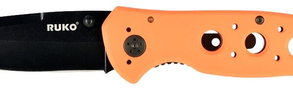 RUKO RUK0075BZ     440A 3-1/4″BLAZE ORANGE FOLDING