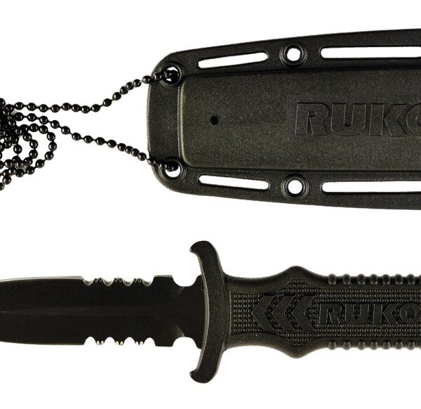 RUKO RUK0097         440A TIN 3″NECK/BOOT KNIFE