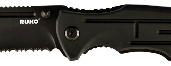 RUKO RUK0153-CS   440A 3-1/2″BLK ANODIZED FOLDING