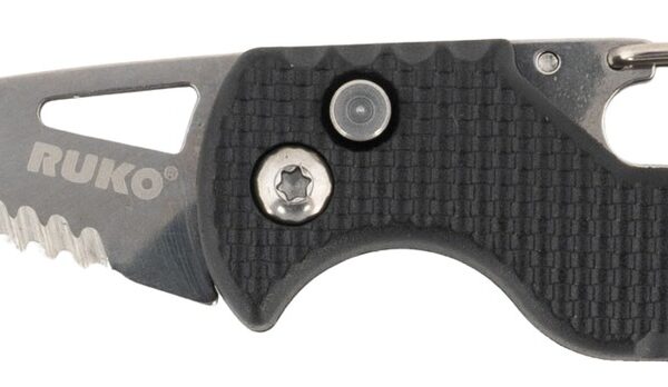 RUKO RUK0194BK    RESCUE 1.75′ BLK GFR FOLDING