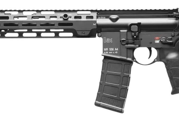 HK 81001033 MR556 A4 5.56x45mm 10+1 16.50″ Black Barrel, Black Receiver w/Picatinny Rail, Black Polymer Stock, Black Polymer Grip, Ambidextrous