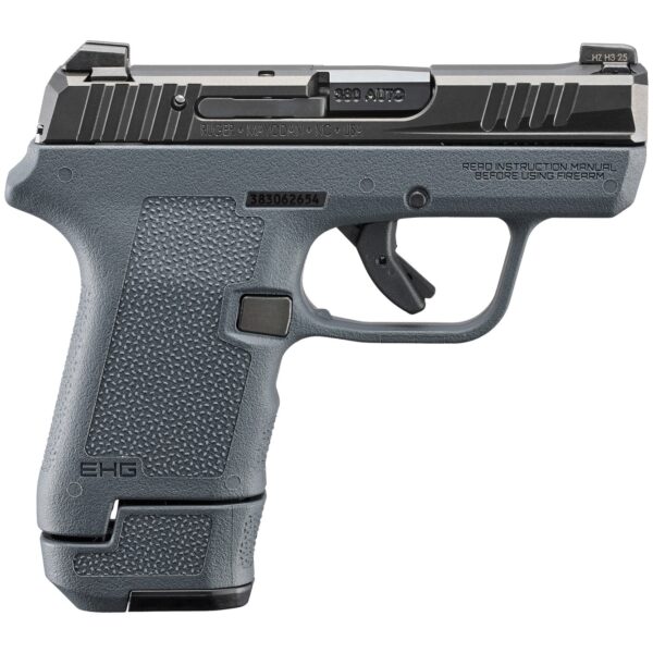 Ruger 23702 LCP Max 380 ACP 13+1 2.80″ Black Nitride Barrel & Steel Serrated Slide, Stealth Gray Polymer Frame