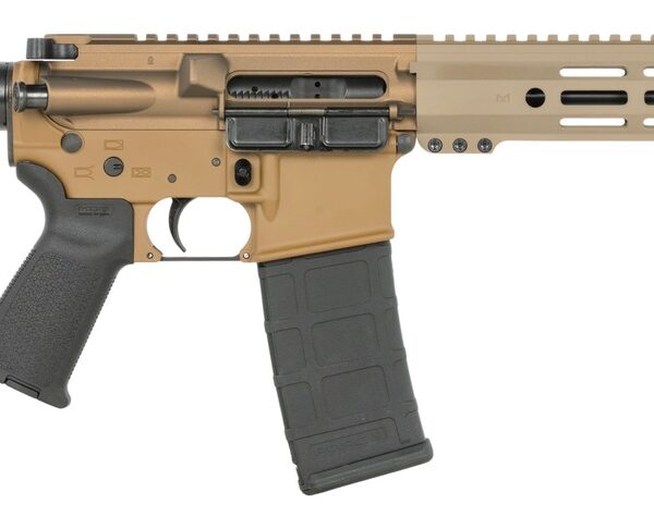 Shark Coast Tactical SCC07282SCAR-P Scarbog  5.56 NATO 30+1 10.50″ Black Nitride Threaded Barrel, Aluminum Receiver w/Picatinny Rail, M-LOK Handguard, Polymer SB Tactical SBA3 Brace, Polymer Grip