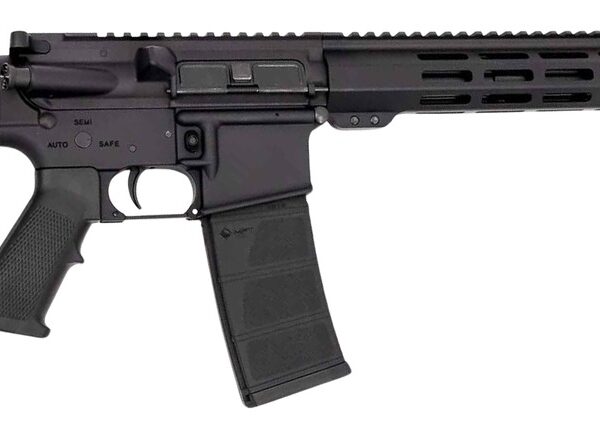 Andro Corp Industries 30016BB ACI-15 Bravo 300 Blackout 30+1 16″ Black Nitride Threaded Barrel, Black Anodized Aluminum Receiver w/Picatinny Rail, M-LOK Handguard, M4 Black Polymer Stock, Black A2 Gri