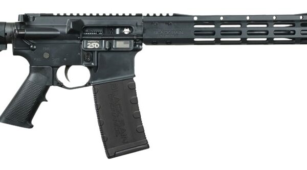 Black Rain Ordnance BRO-26052801 Spec15 5.56 NATO 30+1 16″ Black Nitride Barrel, Matte Black Cerakote Aluminum Receiver w/Picatinny Rail, M-LOK Handguard, MFT Minimalist Black Polymer Stock, Black G.I