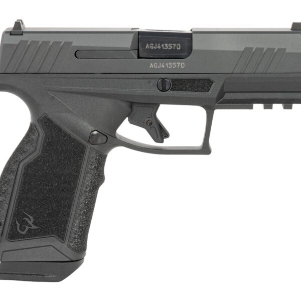 Taurus 1-GX4CR941-5X10 GX4 Carry Compact 9mm Luger 15+1 3.70″ Satin Black DLC Barrel, Black Gas Nitride Alloy Steel Serrated Slide, Matte Black Stainless Steel Frame w/Picatinny Rail, Interchangeable