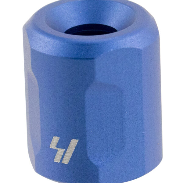 Strike BCTPBLU Barrel Thread Protector 223 Rem/5.56x45mm NATO AR Platform Blue Anodized Aluminum 1/2″-28 tpi