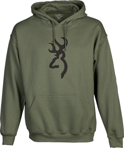 BROWNING HOODIE BACKFENCE – BROWNING ARMS GREEN XXLARGE
