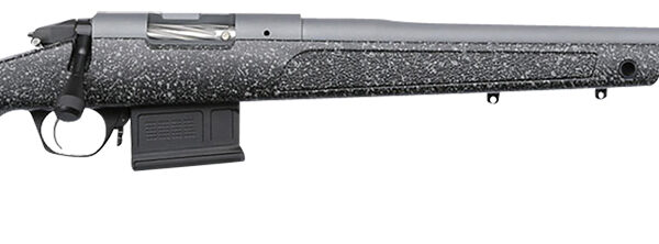 Bergara Rifles BPR2065MC Premier HMR Pro 6.5 Creedmoor 5+1 24″ Threaded Barrel, Tactical Gray Cerakote, Black with Gray Fleck Stock