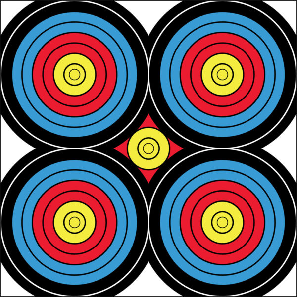 DuraMesh Archery Target Sight In 24 in. x 24 in.