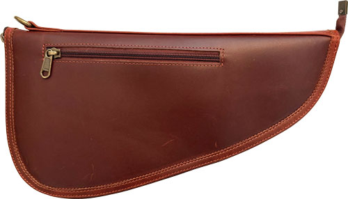 PALMETTO PISTOL CASE LARGE – OX BLOOD-BROWN BUFFALO