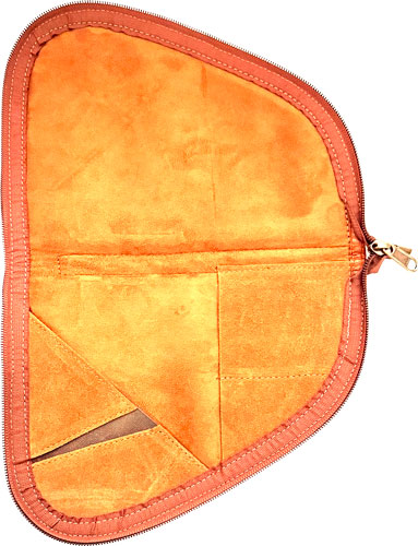 PALMETTO PISTOL CASE MEDIUM – OX BLOOD-BROWN BUFFALO