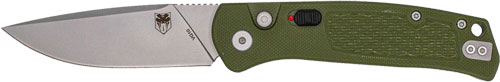 COBRATEC RECON PUSH BUTTON – AUTO 3.12″ OD GREEN G10