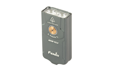 FENIX E03R V2 500LUM KEYCHAIN GRAY