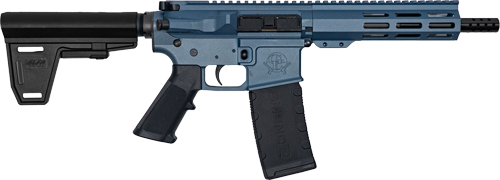 GLFA AR15 PISTOL W/BRACE 223 – WYLDE 7.5″ NITRIDE TITANIUM
