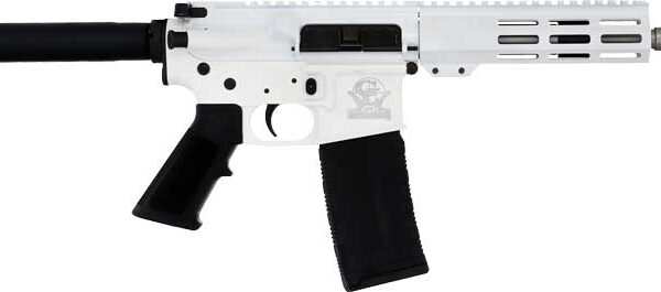 GLFA AR15 PISTOL 223 WYLDE – 7.5″ STAINLESS BBL WHITE