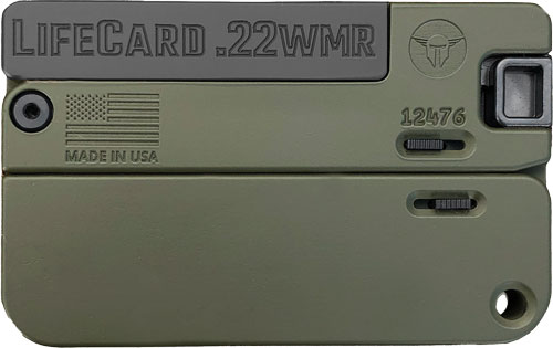 TRAILBLAZER LIFECARD 22WMR – SINGLE SHOT OLIVE DRAB GREEN