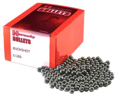 HORNADY LEAD #4 BUCKSHOT – 5LB. BOX 6BX/CS
