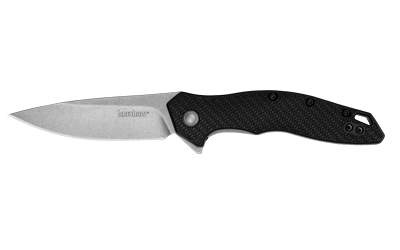 KERSHAW SHORELINE 3″ BLACK/STONEWASH