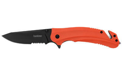 KERSHAW BARRICADE SRTD 3.5″ ORG/BLK