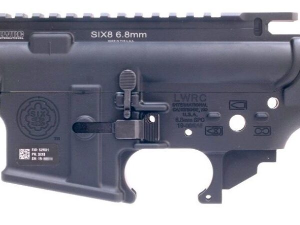 LWRC SIX8 RECEIVER SET 6.8SPC BLK