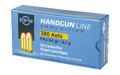 PPU 380ACP FMJ 94GR 50/1000 - Image 3