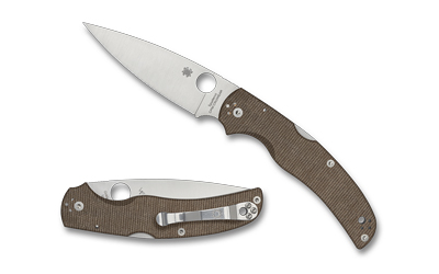 SPYDERCO NATIVE CHIEF 4.08″ BRN CNVS