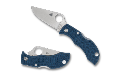 SPYDERCO MANBUG 1.96″ COBALT BLUE