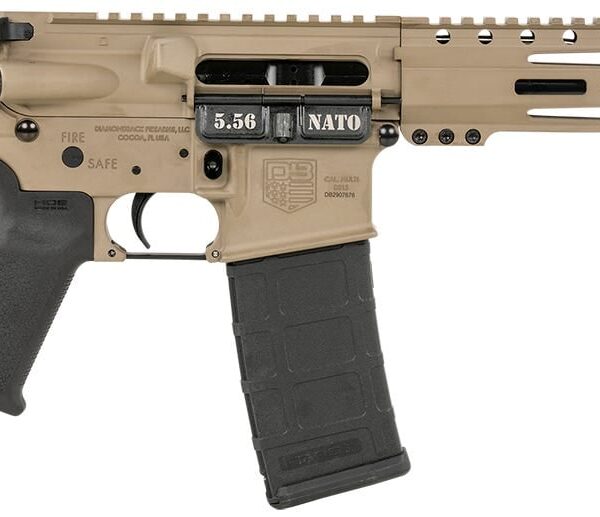 DIAMONDBACK FIREARMS DB-15 PIST 5.56MM FDE 10″