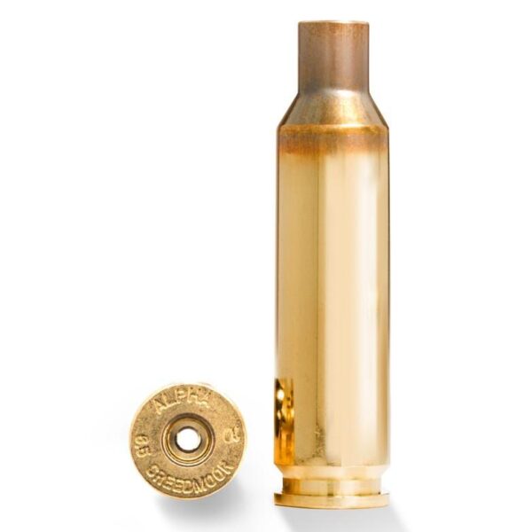 Alpha Munitions Ultra Premium Unprimed Brass Cartridge Cases .25 Creedmoor SRP Small Rifle Primer Brass 100/ct