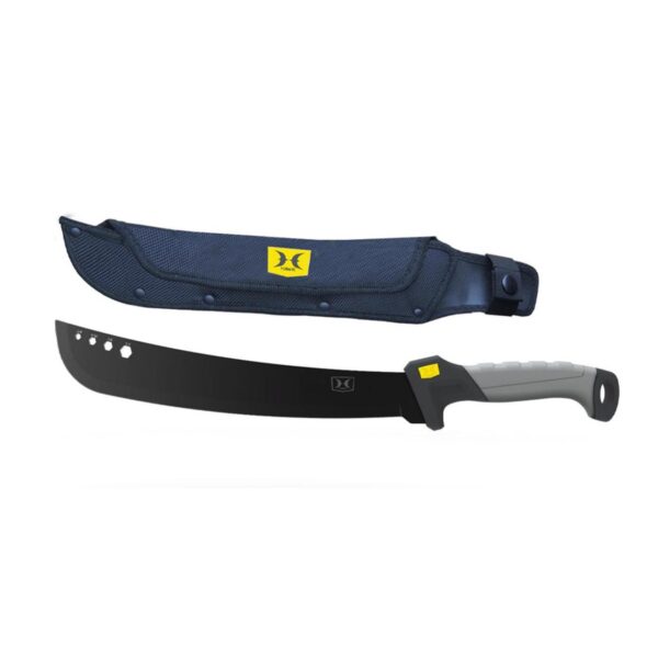 Hawk Machete 15″ Blade Black with Nylon Sheath