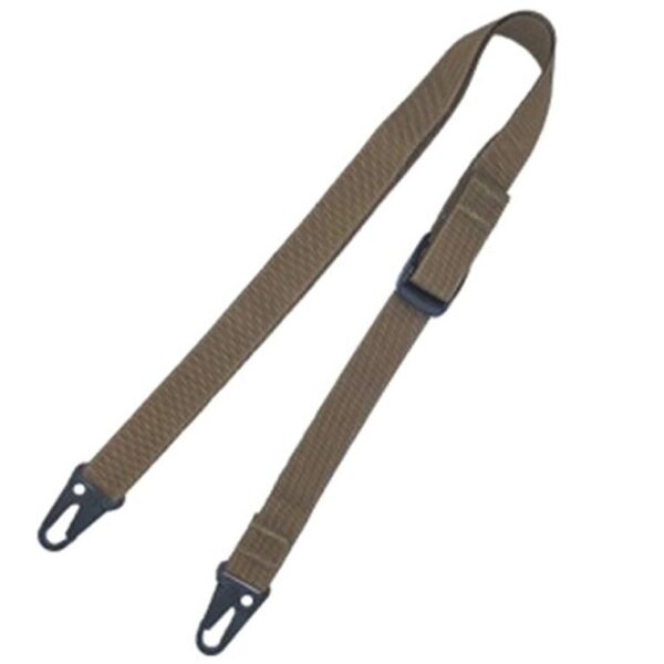 TacShield Sport Ridge 2 Point Rifle Sling 1″ Wide HK Snap Hooks Coyote Brown