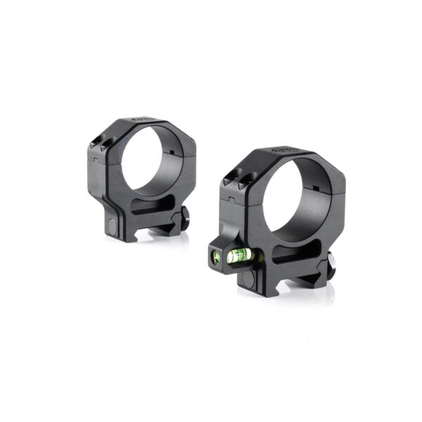 RPM Precision 30mm Medium (1.00”) Scope Rings with Co-Linear Bubble Level