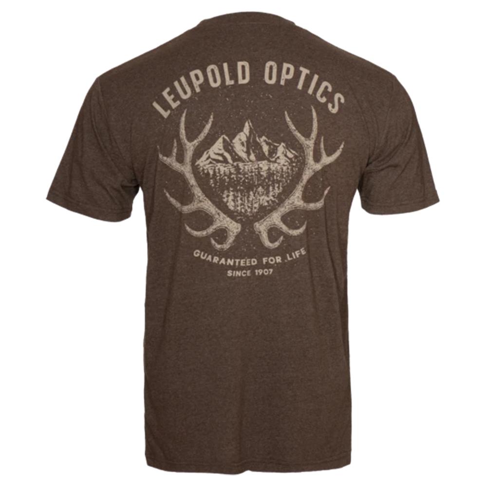 Leupold Antler Range Tee Brown Heather M