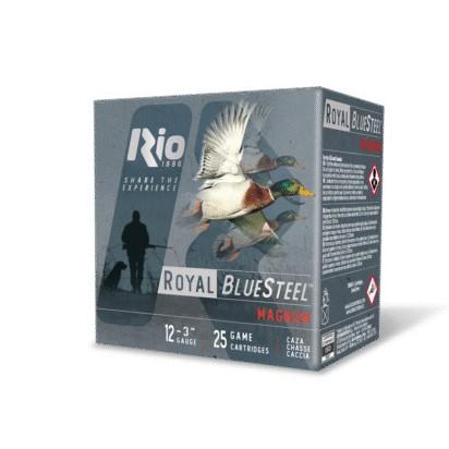 Rio Royal BlueSteel Magnum High Velocity Shotshells 12ga 3″ 1 1/5oz #2 25/ct