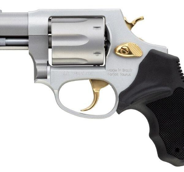 Taurus 856 Ultra Lite .38 Spl(+P) 6rds 2″ Barrel Stainless w/Gold Accents