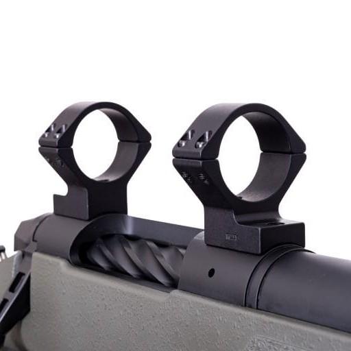 Weatherby M307 Rifle Scope Mount 1″ Medium Matte