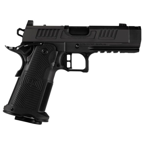 Alpha Foxtrot AF1911-ROMULUS 9mm 17 & 20 Round Magazines (1 Each) DLC 4.25″ Compensator RMSC Optic Cut