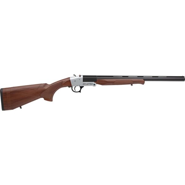 RIA Traditional Single Shot Shotgun 12ga 3″ Chamber 1rd Capacity 20″ Barrel Synthetic Stock