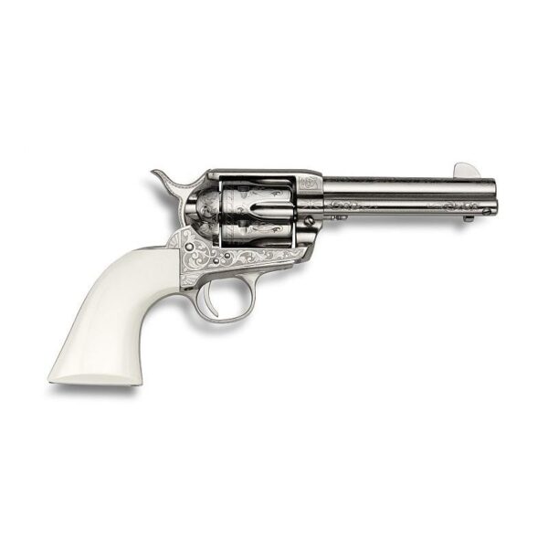 EMF Great Western II US Grant Revolver 45 Colt 6rd Capacity 4.75″  Barrel Ultra Ivory (Poly) Grips