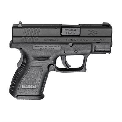 XD SUB-COMPACT 9MM LUGER 3” BBL (2)10RD MAGS BLACK