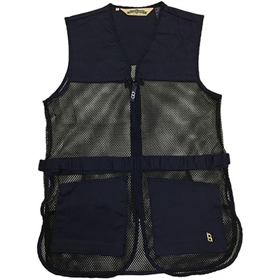 FULL MESH DUAL PAD SHOOTING VEST NAVY 3XL